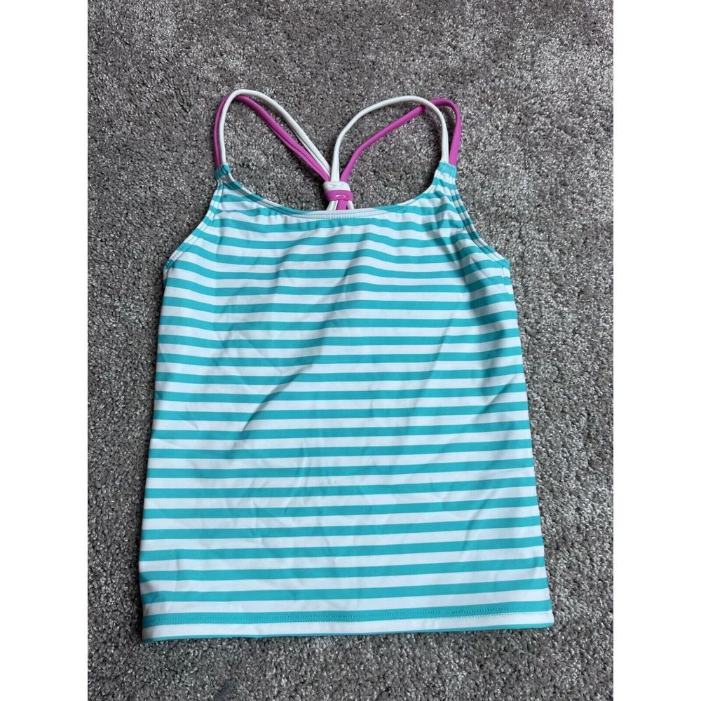 Mini Boden 9-10 Striped Tankini Top‎ NWOT